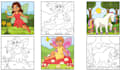 create fine  line art illustration