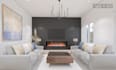 create 3d render realistic 3d floor plan , exterior or interior