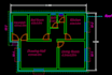 draw your architecture floor plan , elevations in auto cad