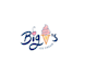design an elegant ice cream logo