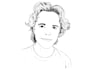 draw sketch or line art portrait