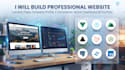 build professional website, landing page, company profile