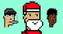 create cryptopunk pixel art nft characters