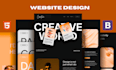 build rebuild custom website development as full stack and front end developer