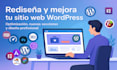 actualizar, mejorar o rediseñar sitio web wordpress elementor