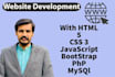 your front end web developer with html5 css3 javascript