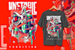 create custom streetwear graphic design for your clothing