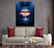 create realistic and 3d mockup for canvas wall art