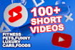 create youtube shorts channel and upload videos