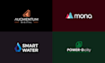 do professional modern minimalist business logo design