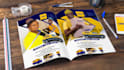 create a cool magazine advert