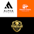 do modern minimalist sports  logo design and monogram