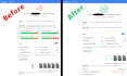fix core web vitals of HTML, custom PHP, codeigniter, yii