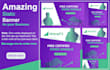 make creative animated gif banners for your business ads