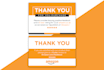design amazon thank you card, gift card
