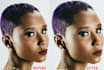 do high end face retouching and beauty retouching