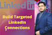 send messages  and invitations to grow linkedin connections