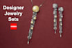 design premium hand sketch jewelry sets