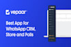 professionally create and setup a whatsapp store for you using vepaar, whatsash