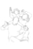 draw custom line portrait from your own photos