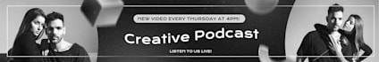 design attractive youtube channel art