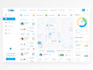 design web application, dashboard UI