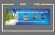 design facebook cover page, banner design