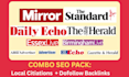 build UK directory listings citations local SEO on mirror standard 450 sites