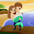 draw cute chibi disney cartoon style couple, family, wedding in quick delivery