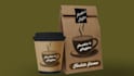 design a coffee logo mockup design