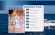 design a family reunion or private event website with rsvp
