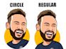 draw potrait cartoon caricature avatar from your photo