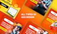 design cool social media ads and posts
