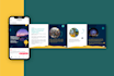create premium quality instagram carousal for you