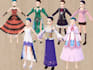 make vroid anime or game character clothes texture