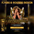 tailored designs flyers, posters, banners, social media content