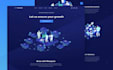 create a custom ico landing page crypto website ico white paper design