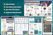 create a professional unique business infographic