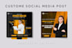 design custom social media post ads