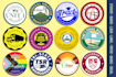 do circular, round sticker, badge, logo, label, patch, coaster design