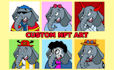 draw custom nft vector cartoon character for generator