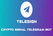 create a custom telegram bot to do whatever you like