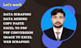 do fastest data entry,data mining,web scraping,copy paste