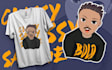 create a custom anime illustrated t shirt design
