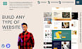 build full wordpress website or landing page  by divi theme