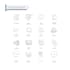 design ultra crisp vector line icon set