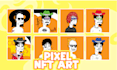create pixel art nft collections