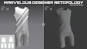 fix your 3d model, retopology, uv mapping and bake textures