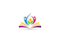 make watercolor artistic illustrations logo with satisfaction guaranteed
