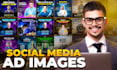 create social media posts and ads for facebook and instagram posts